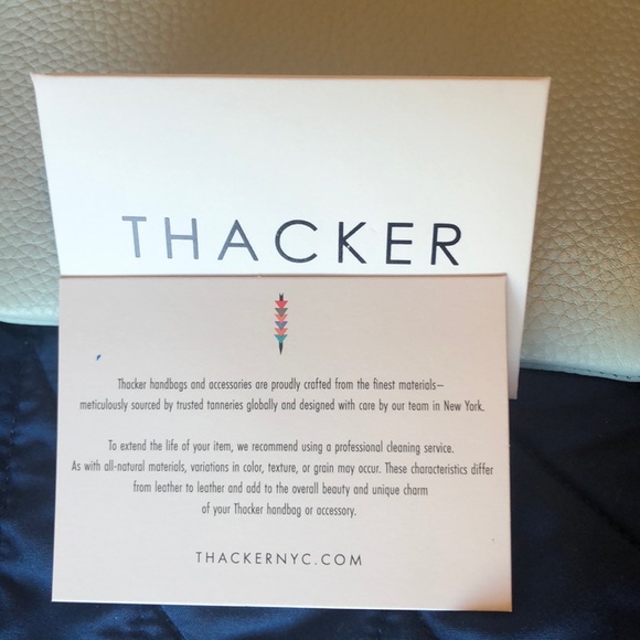 Thacker Leather Clutch with Ring - Picture 3 of 6